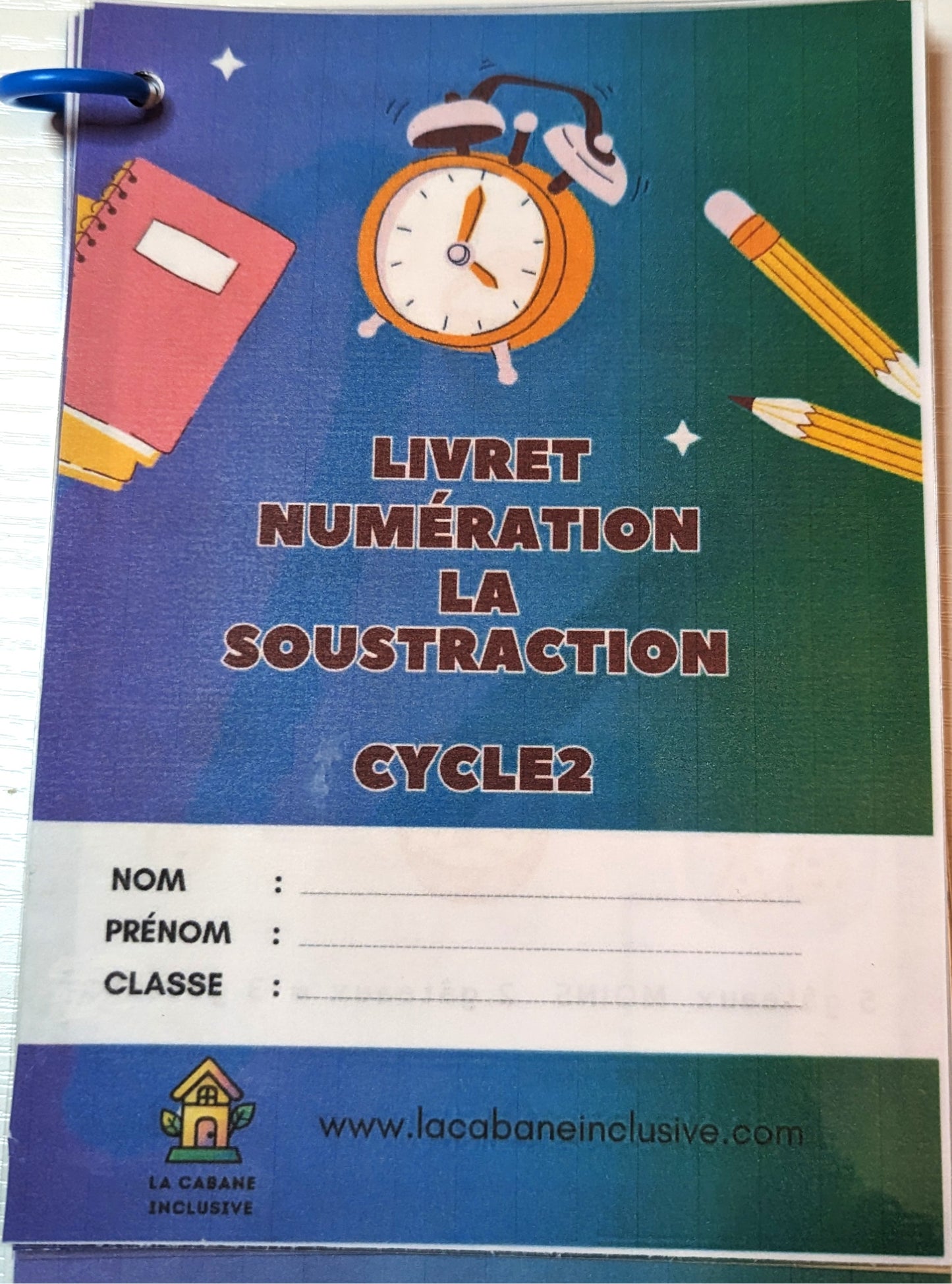Livret d'aide à la soustraction Cycle 2