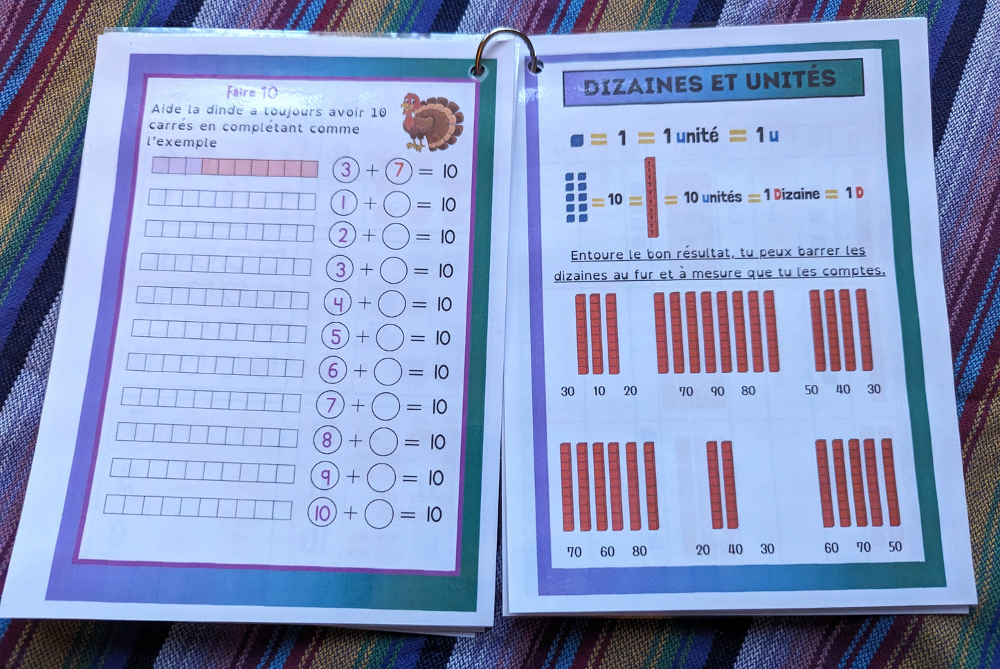 DYSCALCULIE : Livret d'aide QUANTITE - ADDITION - COMPARAISON