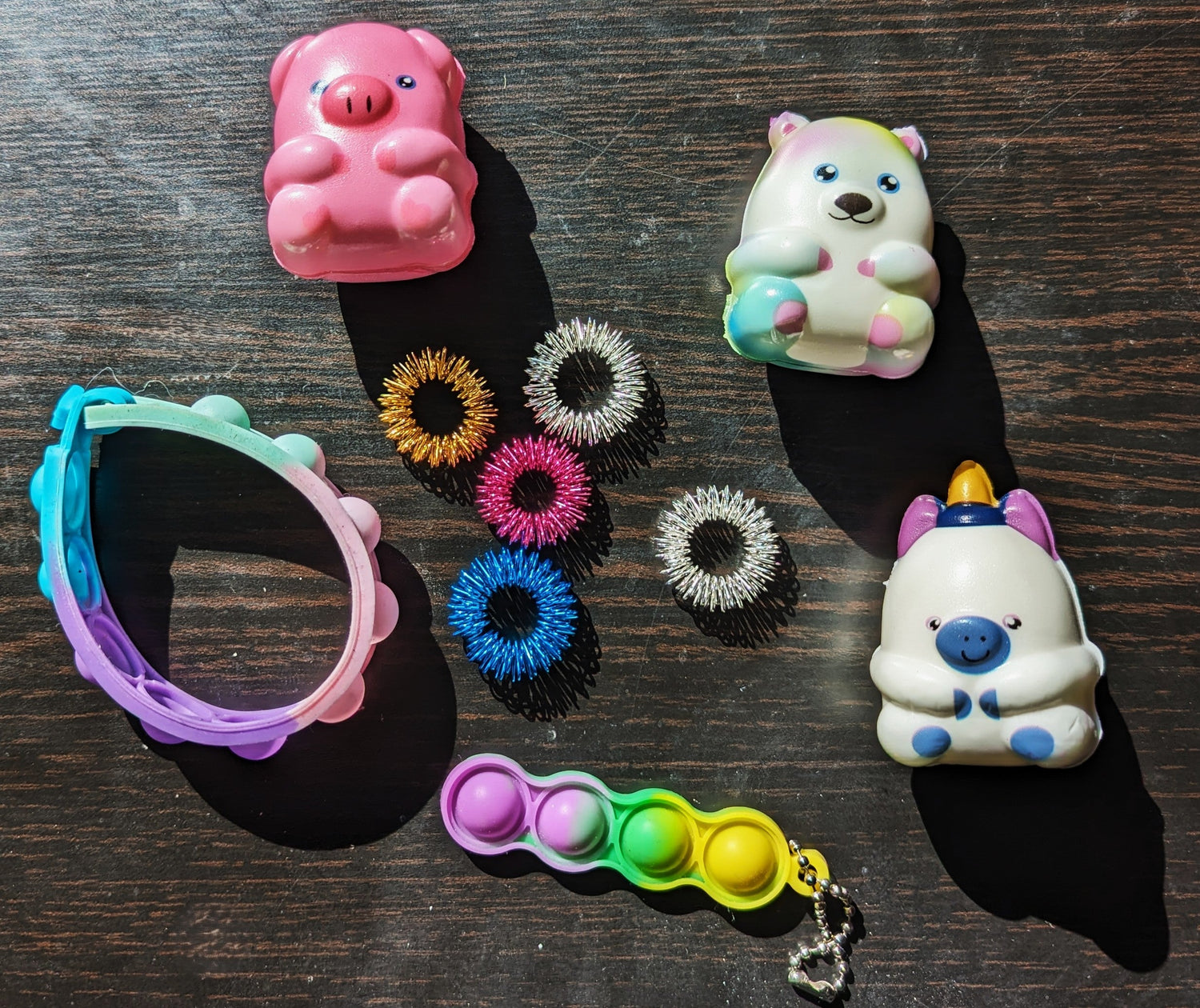 des fidgets adaptés à la vie en classe!