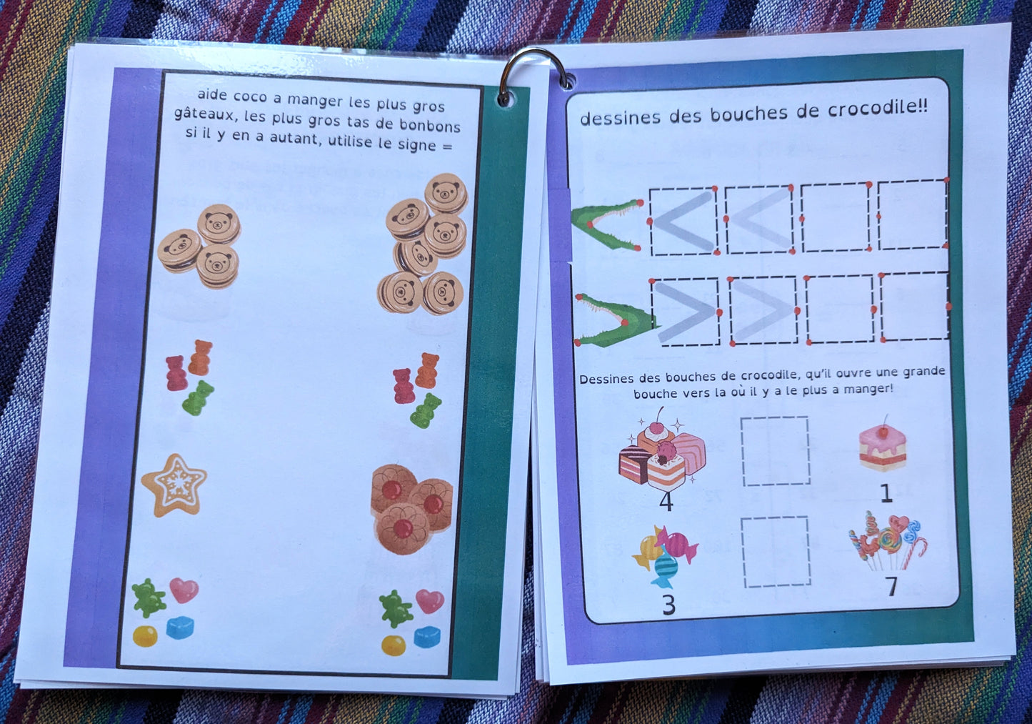 DYSCALCULIE : Livret d'aide QUANTITE - ADDITION - COMPARAISON